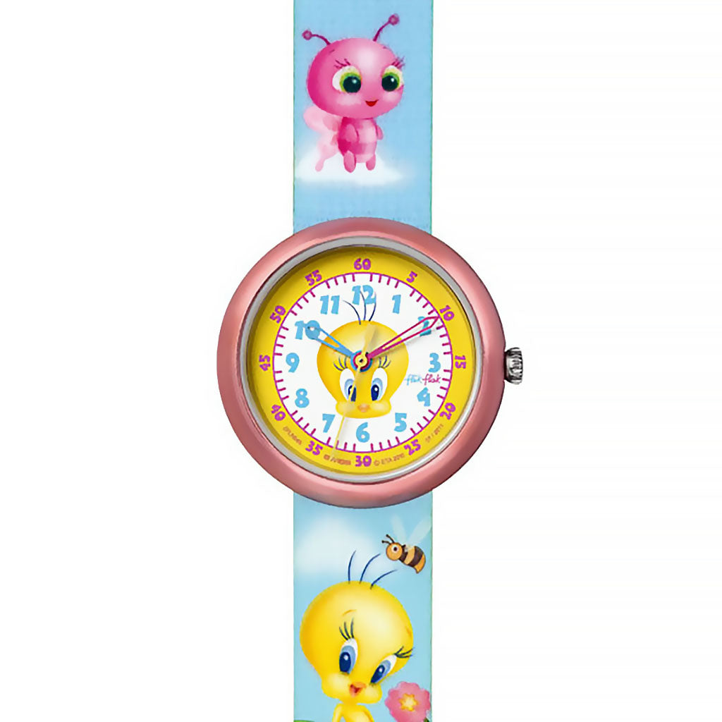 Swatch Flik Flak Special TWEETY & FRIENDS HAND BAG ZFLN045