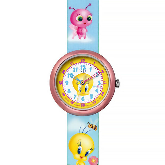 Swatch Flik Flak Special TWEETY & FRIENDS HAND BAG ZFLN045