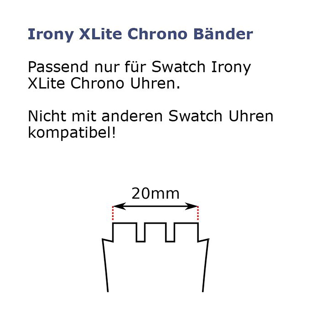 Swatch Ersatzband Moos AYYS4009