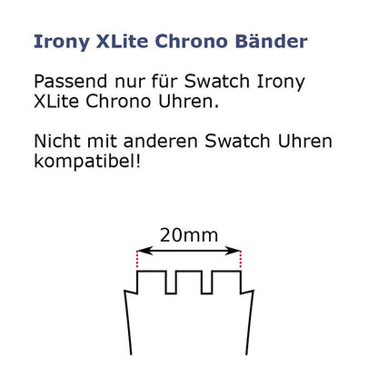 Swatch Ersatzband Moos AYYS4009