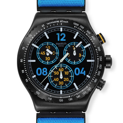 Swatch Irony New Chrono MOMENTS IN BLUE YVB100
