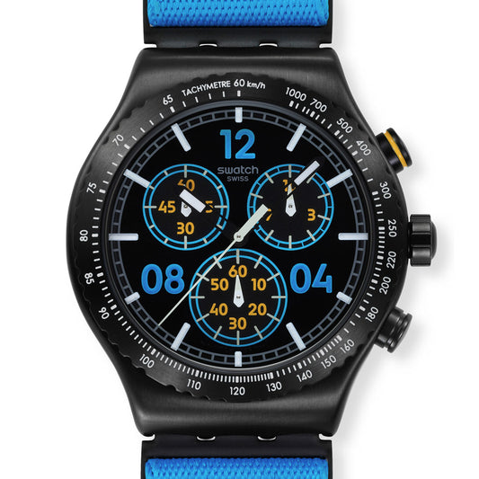 Swatch Irony New Chrono MOMENTS IN BLUE YVB100