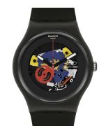 Swatch New Gent Black Lacquered Again SO29B107