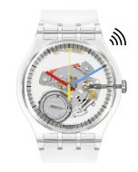Swatch New Gent Biosourced Clearly New Gent Pay! SO29K115-5300