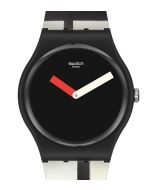 Swatch X Centre Pompidou New Gent Special Red, Blue and White By Piet Mondrian SUOZ344