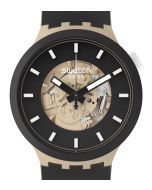 Swatch Big Bold Ceramic Time For Taupe SB03C100
