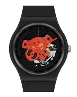 Swatch New Gent Bioceramic Time To Red Big SO32110