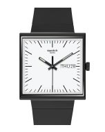 Swatch Gent Square What If Black SO34B700