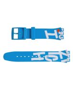 Swatch Armband White In Blue ASUOS103