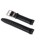 Swatch Armband BLACK LEATHER XL YAYCXL020INOX