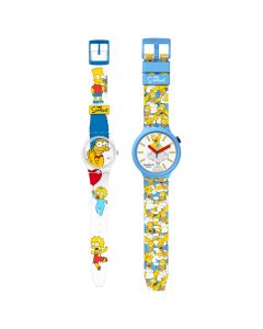 Swatch The Simpson's Muttertags und Vatertags Special - Set 2024 SO28Z116 + SB05Z100