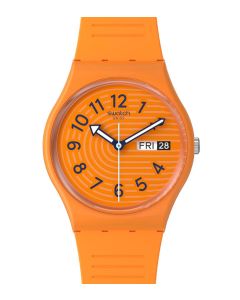 Swatch Gent Biosourced Trendy Lines In Sienna SO28O703