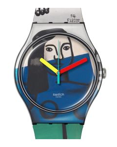 Swatch New Gent Special LEGER'S TWO WOMEN HOLDING FLOWERS SUOZ363