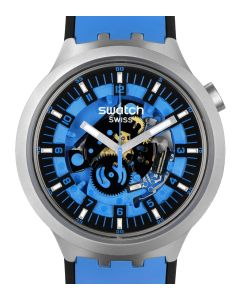 Swatch Big Bold Irony Azure Blue Daze SB07S106