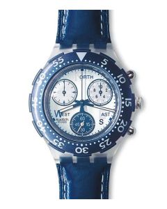 Swatch Midi Aqua Chrono Bleu Royale SEK106