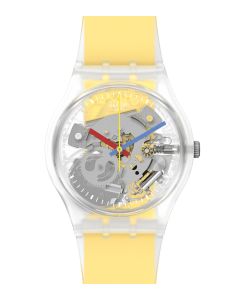 Swatch Gent Clearly Yellow Striped GE291