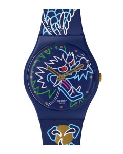 Swatch Gent Specials DRAGON IN WAVES - Chinese New Year 2024 - SO28Z125