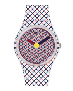 Swatch Gent Special DUET IN BLUE & RED by Sigrid Calon GZ298S