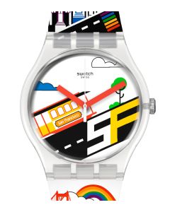 Swatch New Gent Gates Of Lave - Destination Special 2022 San Francisco SO29Z103