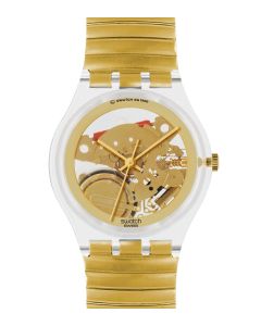 Swatch Gent Club Special GOLDEN JELLY GZ115
