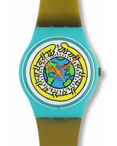 Swatch Gent Special MILLE PATTES by Keith Haring GZ104