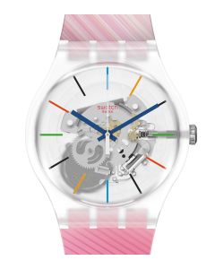 Swatch New Gent Special Red Rivers and Mountains SO29Z105