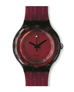 Swatch Scuba 200 Red Wood SDR100
