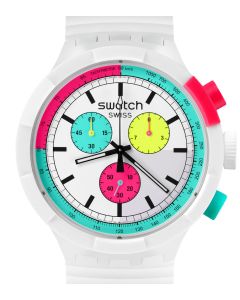 Swatch Big Bold Chrono Swatch The Purity Of Neon SB06W100