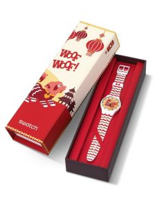 Swatch New Gent Chinese New Year Special 2018 Swatch Woof SUOZ266