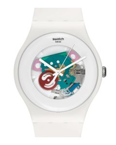 Swatch New Gent WHITE LACQUERED SUOW100