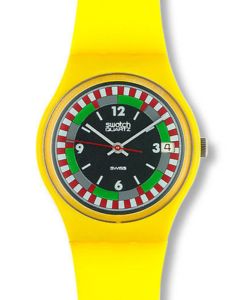 Swatch Gent Yellow Racer GJ400