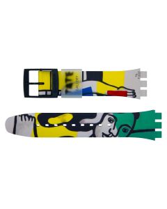Swatch Armband New Gent LEGER'S TWO WOMEN HOLDING FLOWERS ASUOZ363