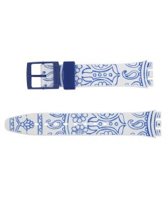 Swatch Armband Blue Poetry AGW171