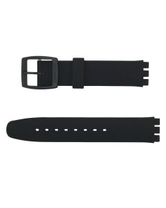 Swatch Armband Skin Chrono Black Rubber ASUYB001