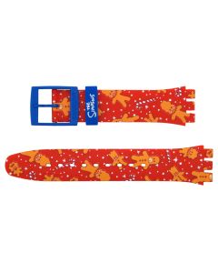 Swatch Armband New Gent Woundrous Winter Wonderland - Simpsons ASUOZ361