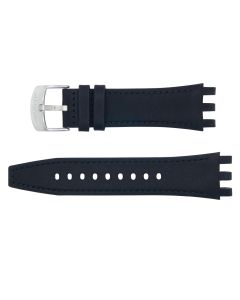 Swatch Armband Black Leather Irony Chrono Automatic ASVGK001