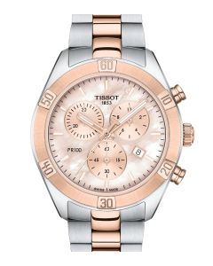 Tissot PR 100 Sport Chic Chronograph Mother of Pearl T101.917.22.151.00