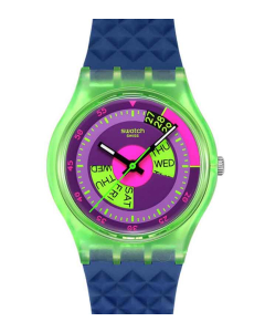 Swatch Gent Biosourced SWATCH NEON SKYCHART SO28G704