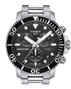 Tissot T-Sport Seastar 1000 Chrono Black Steel T1204171105100