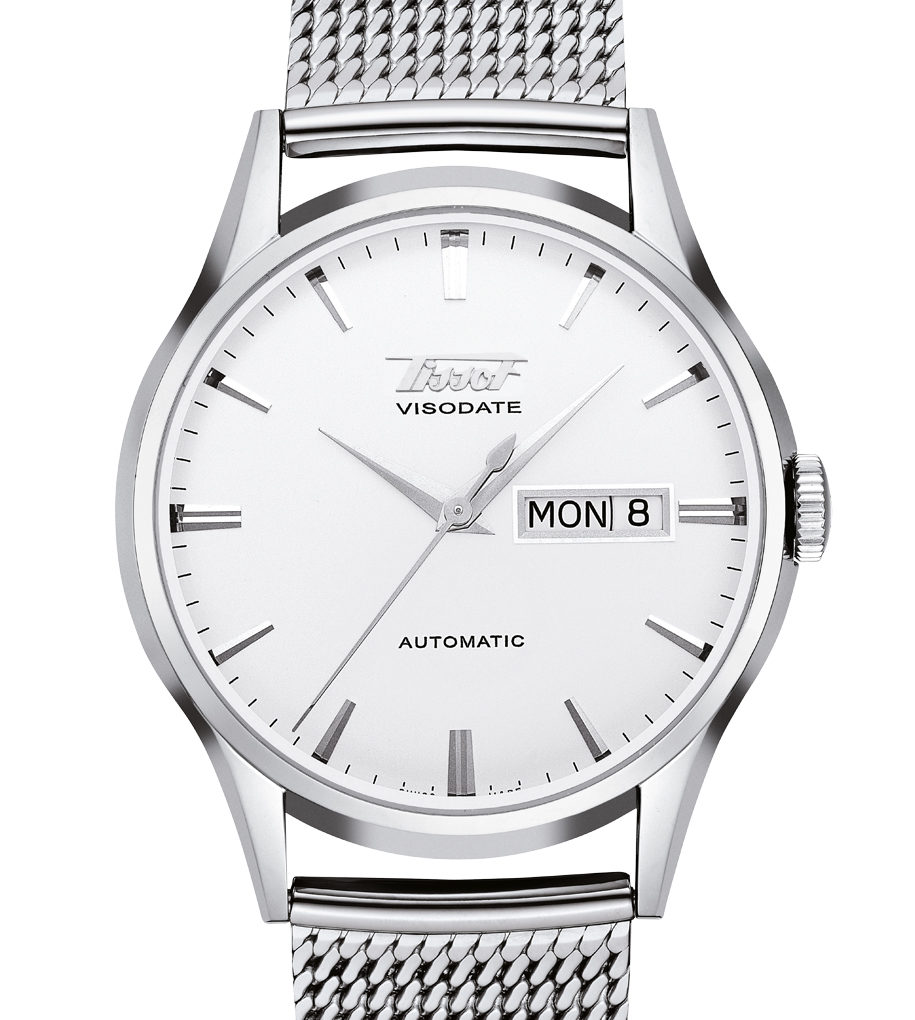 Heritage Visodate Automatic Silver Milanese