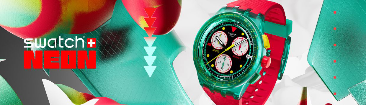 Swatch Chrono Plastik Neon Emerald Chrono